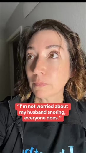 **STOP normalizing snoring. 👏** “My husband snores, doesn’t everyone?” No Claire. Common ≠ normal. Every single snore is your body literally fighting for oxygen while you sleep. And it doesn’t just magically get better over time—it gets WORSE. Think about it: if you were choking all day while you’re awake, you’d rush to get help, right? So why do we treat nighttime oxygen deprivation like it’s just a quirky sleep habit? 🤷‍♀️ Here’s what’s actually happening when someone snores: - Oxygen levels