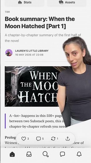 My chapter-by-chapter summary of When the Moon Hatched by Sarah A