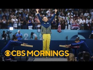 Simone Biles takes silver, Jordan Chiles wins bronze in women's gymnastics floor final