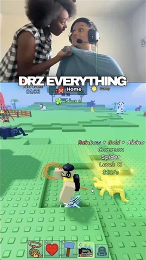 Girlfriend crashed out on me for playing Roblox!😂 #shorts #roblox