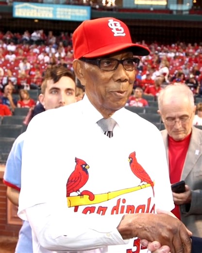 After serving in World War II as one of the first Black Marines, Bill Greason pitched in the Negro Leagues as a teammate of Willie Mays. In 1953, he signed with the Cardinals as the first Black pitcher in team history, eventually becoming a mentor to a young Bob Gibson during their time in the minor leagues. Today, at age 101, Greason is the last living player from the Negro Leagues era. | St. Louis Cardinals