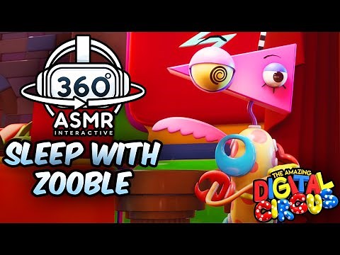 Sleep With Zooble [360º VR ASMR] | The Amazing Digital Circus