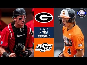 #7 Georgia v Oklahoma State (AMAZING ELIMINATION GAME) | Regionals | 2025 College Baseball Highlight
