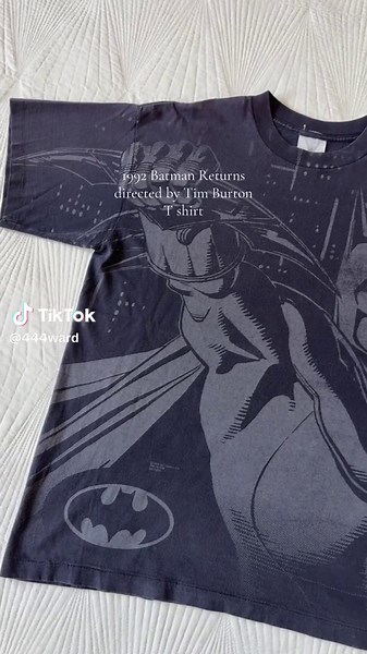 1992 Batman Returns T-Shirt Available on Depop
