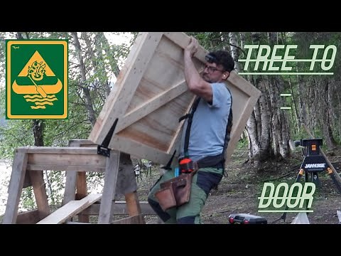 Medieval Homestead Door Build | Gardening | Cabin Work