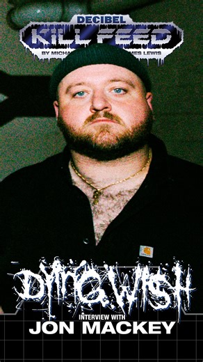Eagerly awaiting his return to Vice City, @dyingwishhc bassist Jon Mackey (@jonxmackey ) links up with @dbkillfeed in between rounds of Fortnite. Watch the interview now ➡️ tinyurl.com/dBKillFeed075 | Decibel Magazine