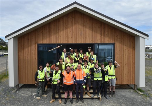 Polytechnic’s charity build ‘good learning process’