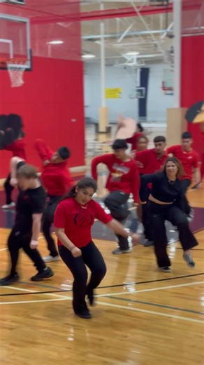 Practice practice 🫶 High Class at the Houston Rockets halftime show 01.01.2024 😍😍🚀🧨 | HighClass Productions