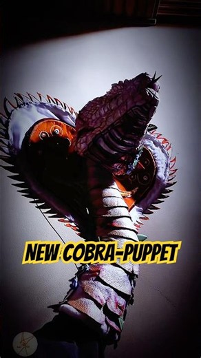 New Cobra-Puppet! I hope you like it! #AdeleOrel #dragonpuppets #puppet #cobrapuppet #art #fyp #cool