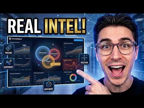 I built real competitor intelligence with AI