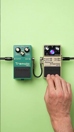 Rotary and Tremolo at the same time 😎