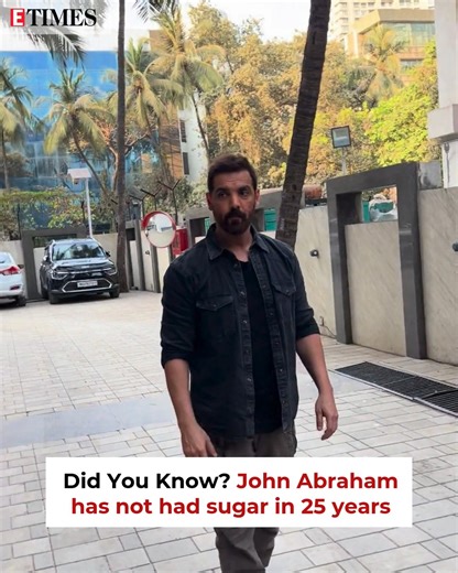 Sugar-free for 25 years! #JohnAbraham’s dedication is unmatched | ETimes