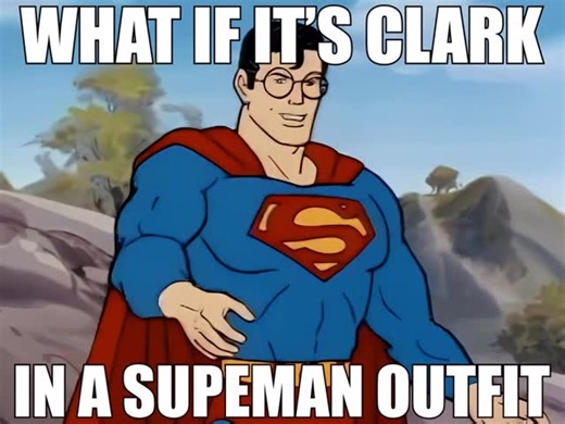 Solid JJ on Instagram: ". Superman’s Secret Identity - Lois Lane voiced by @mothballsva - Tags; #batman #dc #thebatman #dccomics #dcmemes #comics #comicmemes #funny #memepage #voiceimpression #clarkkent #jimmyolsen #perrywhite #dailyplanet #voiceacting #terriblevoiceactingtho #oc #superman2025 #whyareyoureadingthese #edgymemes #dankmemes #ironic #voiceacting #memes #superman #flash #loislane"