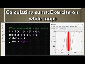 30 Calculating sums: Exercise on While loops