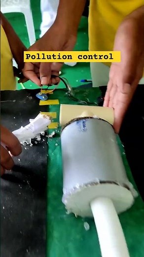 Pollution control science project, science project, inspire award project, Arduino project , school