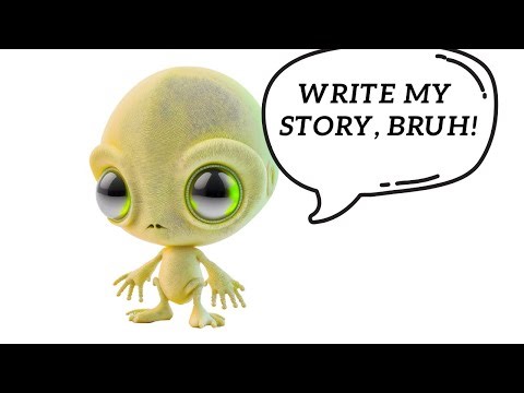 Write a 10-Sentence Story About an ALIEN! (Worksheet Included)
