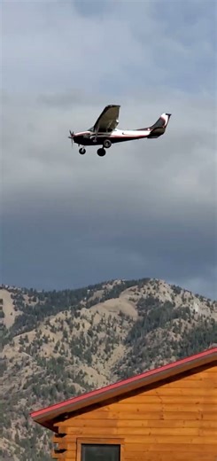 #wyoming stuff | #Cessna #182 #Skylane #tundratires #landing 🤠🤙🤙 #mountains #canard #kingkatmai