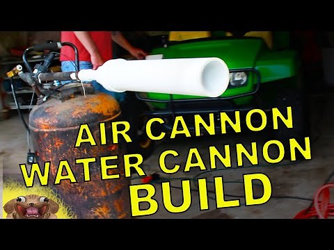 HOW TO MAKE AN AIR CANNON AND WATER CANNON