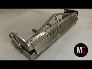Como Fabricar Una Dobladora De Lamina o Plegadora De Chapa (paso a paso)