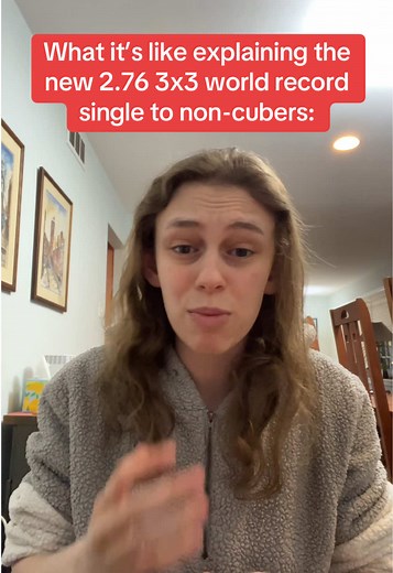 Explaining the 2.76 World Record Single in Speedcubing