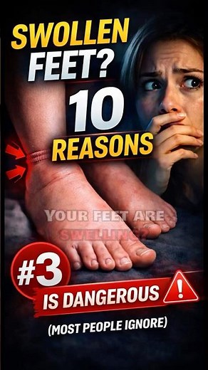 Swelling in Your Feet? Check These 10 Reasons #anatomy #swollen