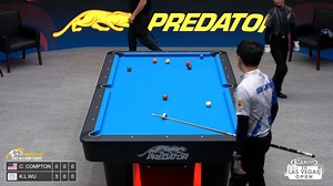 Safety exchange - Kun Lin Wu vs Chip Compton | Predator Pro Billiard Series
