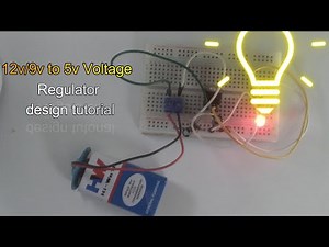 5v regulator using Lm7805 || voltage regulator || Arduino ||7805 || 12v/9v to 5v charger design