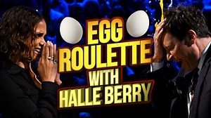 123K views · 1.2K reactions | Egg Roulette with Halle Berry! | The Tonight Show Starring Jimmy Fallon | Facebook