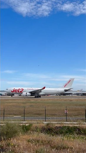Jet2.com A330-200 from Manchester #aviation #faroairport #airport #planespotting #a330 #a332 #jet2
