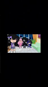 why you gotta be so rude..? #aphmau #gacha #gachalife #gachaclub