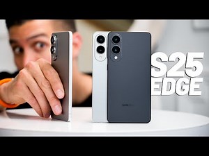 Samsung S25 Edge Hands On + REVIEW - Is Thinner Better?