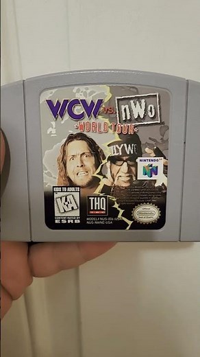 Nintendo n64 wcw vs nwo world tour video game