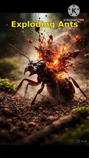 Exploding Ants 😱 | The Ant That Sacrifices Itself to Save the Colony | Amazing Wildlife Facts.