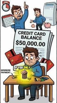 Minimum Payments Are Keeping You Broke #financialfreedom #moneymindset #shorts