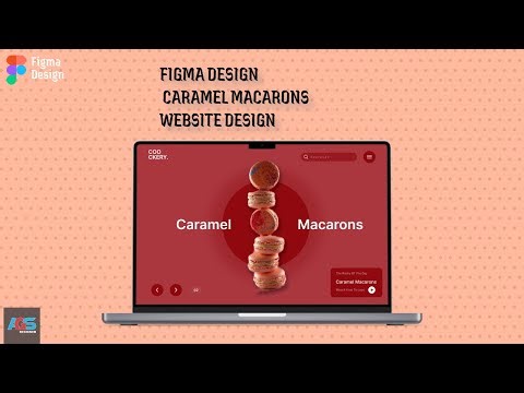 Caramel Cake Website Design in Figma | Modern Bakery UI/UX Tutorial