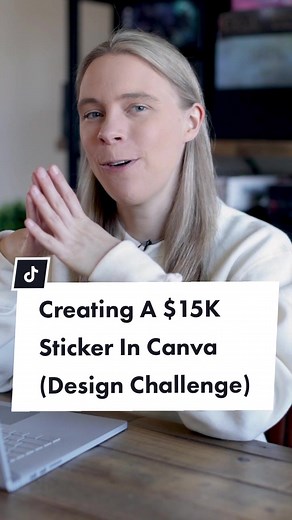 Creating A $15K Sticker In Canva (Design Challenge)