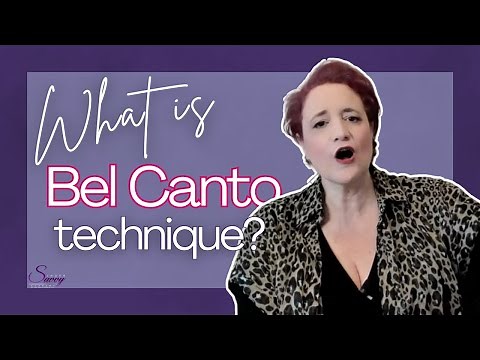 What is Bel Canto Technique?