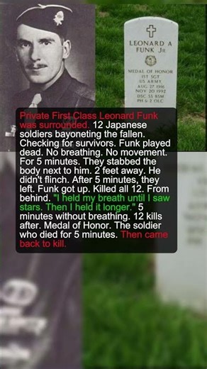 He Held His Breath for 5 Minutes While Japanese Bayoneted Bodies | Military History Talks