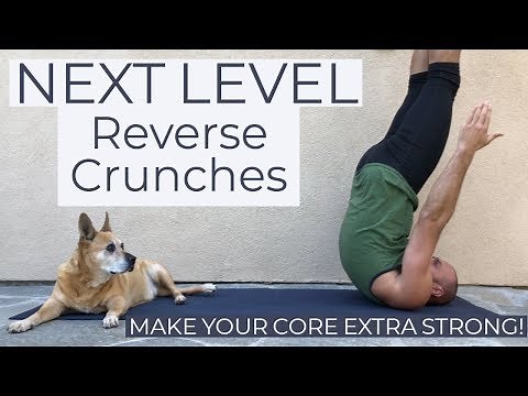 Workout for Abs and Core: HARDER Reverse Crunches (Part 2)