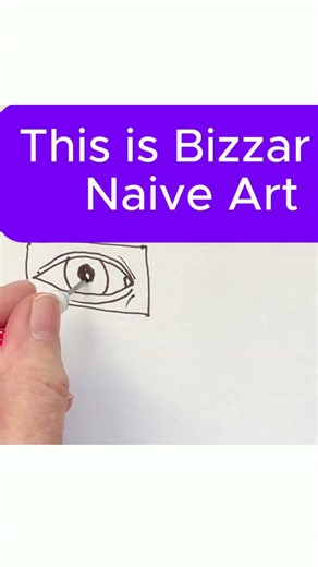 Bizzar Naive Art. #art #short #creative