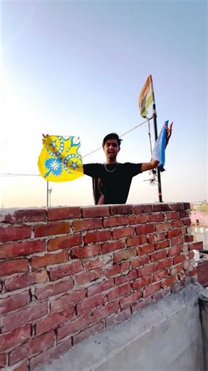 aaj jaadui Baba ki Patang loot Li 🤩 #tranding #ytshorts #kite #kiteflying #patang #shorts