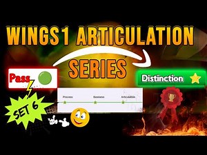 Articulation Wings 1 mcq | Part 6 articulation |#68244 #wings1 #tcs #articulation