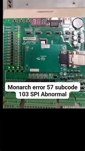 Monarch nice3000 error 57
