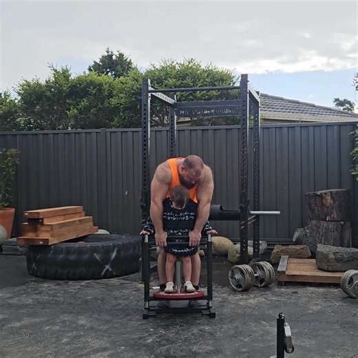 The Bruce Lee Grip Machine, absolutely cooks the forearms. #powerlifter #garagegym #functionalfitness #strongman #bodybuilder #bodybuilding #physique #fitness #fatherandson | Garage Gym - Laird Ross