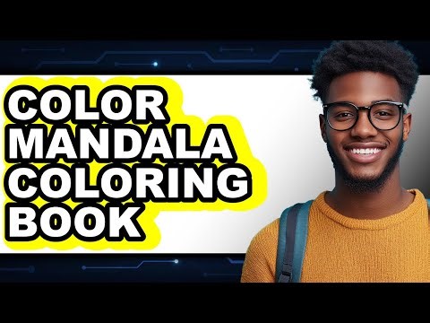 How to Color a Mandala Coloring Book (Easy Method)