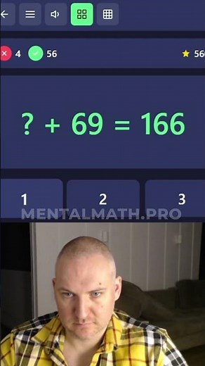 Do Mental Math! Trainer link in bio