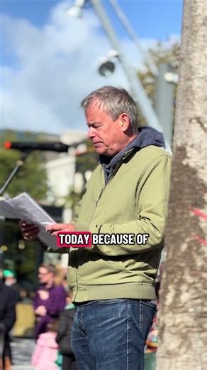 🏡🇮🇪 A trade unionist speaks at Raise the Roof housing protest / Cork 04-10-2025 🇮🇪🏡 #CorkForAll #HomesForAll #RaiseTheRoof