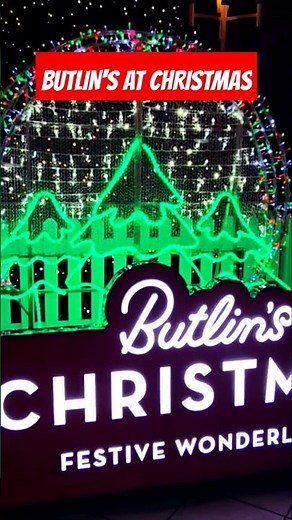Butlin's at Christmas 2024 #butlins #Christmas #festive #skegness #family #lights #magic #amazing
