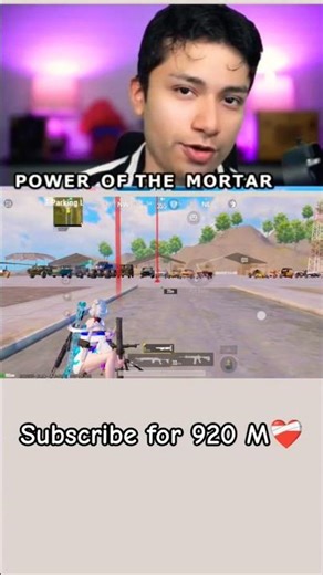 🔥POWER OF THE MORTER ✅ NEW GUN BGMI #pubgmobile #bgmi #shorts ‪@Rollexxx‬