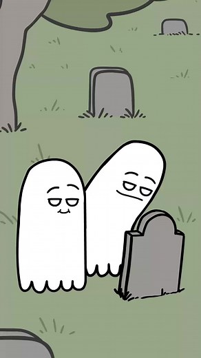 Solid grave, bro. #ghost #comedy #animation #jokes | Channelate